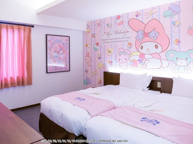 ホテル沖縄 with サンリオ キャラクターズ マイメロディツイン